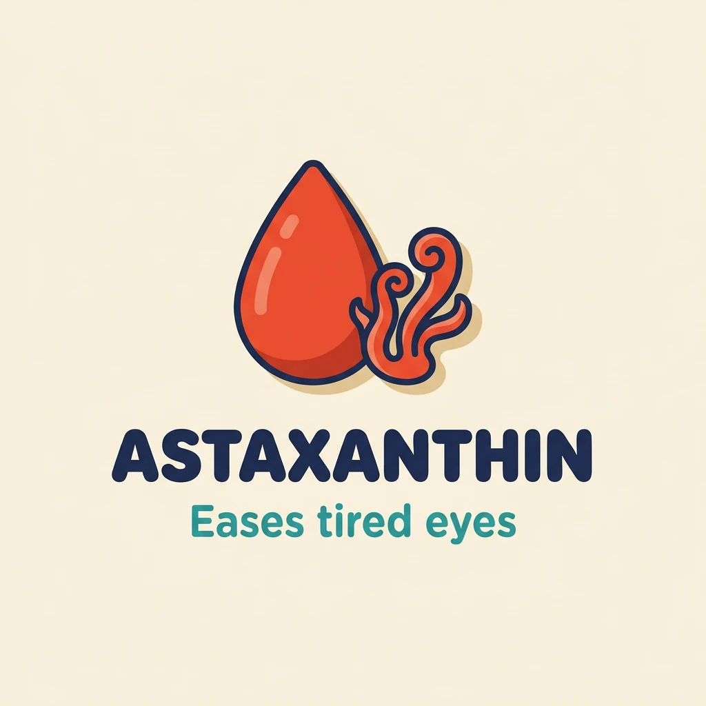 Astaxanthin illustration